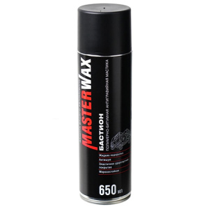 MasterWax Мастика полимерно-битумная БАСТИОН (650мл) СПРЕЙ