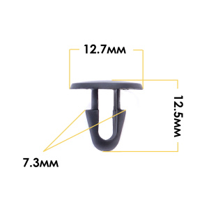 036KJ Клипса  пластм. крепежная  KJ- 036/K-036 (50 шт. в уп.) ЦЕНА ЗА ШТ.