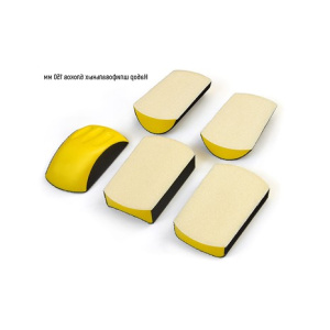 KPD SYSTEM Набор шлифовальных блоков D150мм, 5 предметов