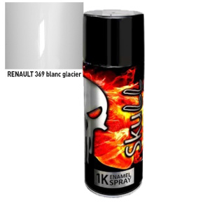 SKULL Аэрозоль эмаль металлик 369 RENAULT Blanc glacier (520 мл)