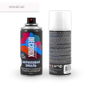 DECORIX Белый матовый СПРЕЙ 210мл