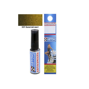 331 Золотой лист металлик кисточка АВТОН