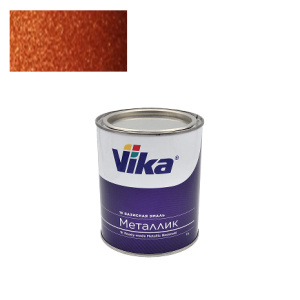 VIKA Эмаль базовая оранжево-серебр. 8112 металлик (0.9кг)