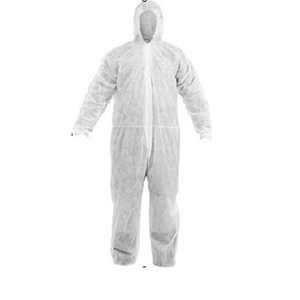 TOR Комбинезон защитный легкий спанбонд 40г/м2, открытая молния, цвет - белый(XХХL)