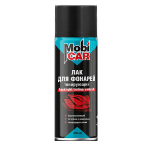 MobiCAR Лак для фонарей тонирующий, 520 мл, красный