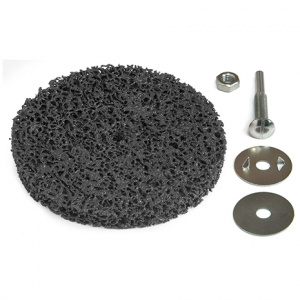 KPD SYSTEM Зачистной круг D 100 мм под дрель (черный)