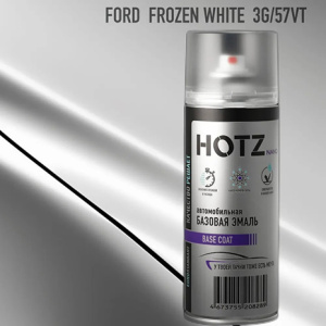 3G/57VT HOTZ Ford Frozen White (Базовая эмаль) 520мл СПРЕЙ