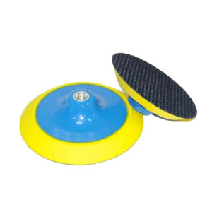 TOR 1000 Диск-основа S250 D125ммх10мм, низкая, М14, сред жест, син-желт, для полир кругов