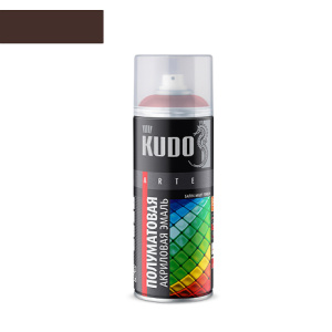 KUDO Коричнево-шоколадная (8017) 520мл СПРЕЙ