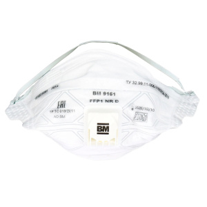 BМ FFP1 Противоаэрозольный респиратор (с клапаном выдоха). 8122