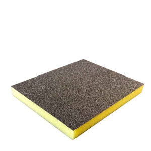 500Р SIA 7983 губка fine двусторон. 98*120*13мм ЖЕЛТАЯ (ЦЕНА ЗА 1ШТ)