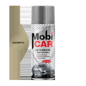 387 MobiCAR Папирус металлик СПРЕЙ 520мл