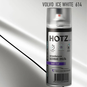 614 HOTZ Volvo Ice White (Базовая эмаль) 520мл СПРЕЙ