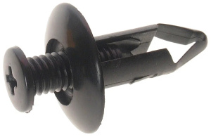 689KJ Клипса  пластм. крепежная  KJ-689 (50 шт. в уп.) ЦЕНА ЗА ШТ.