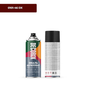 DECORIX Коричневый матовый СПРЕЙ 520мл (А46)