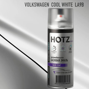 LA9B HOTZ Volkswagen Cool White (Базовая эмаль) 520мл СПРЕЙ