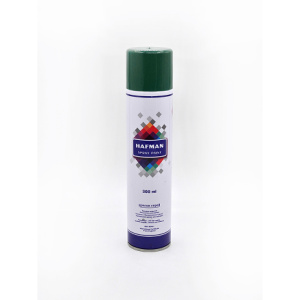 Аэрозольная краска 0,3 л. Темно-Зеленый Hafman