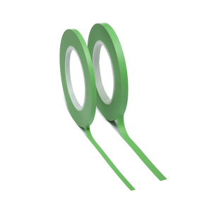 JETA PRO Контурная лента 6мм х 55м (зеленая) для маскировки деталей, ПВХ,  -30 +130°С, 0,13 мм