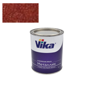 VIKA Эмаль базовая красный платинового оттенка 8301 металлик (0.9кг)