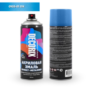 DECORIX Эффект Металлик синий 520мл