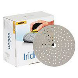 IRIDIUM Круг Абразивный (89 отв., липучка) 125мм (Р500)