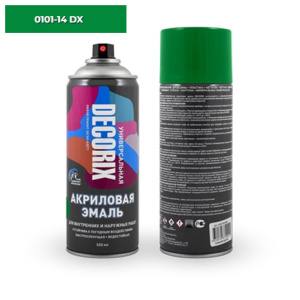 DECORIX Зеленый СПРЕЙ 520мл (А14)