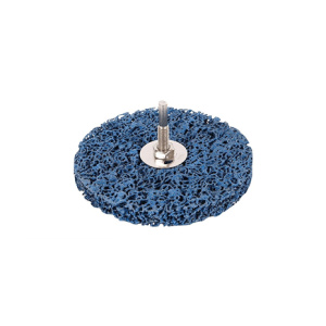   Зачистной круг 125мм под дрель (синий)