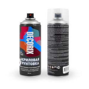 DECORIX Грунт СПРЕЙ (520мл) (бесцветная)