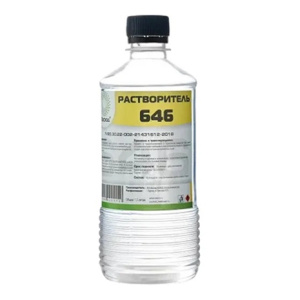 646 ТУ Растворитель (1л) Одуванчик ТУ