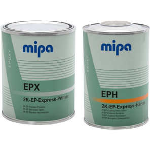 MIPA, Грунт Эпоксидный 2К EP-Expressprimer EPX 1л + EPH 2K-EP-Express-Harter Экспресс-отвердитель 1л