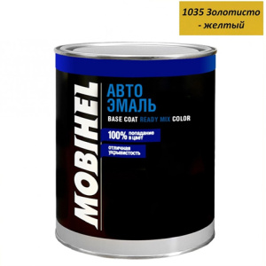 1035 ЗОЛОТИСТО-ЖЕЛТАЯ алкид Mobihel  Ж/Б