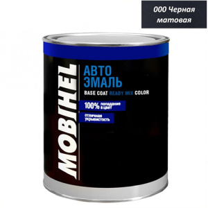 000 ЧЁРНАЯ МАТОВАЯ алкид Mobihel Ж/Б
