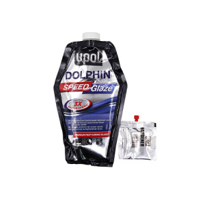 U-POL Шпатлевка быстросохнущая жидкая саморастекающаяся DOLPHIN GLAZE пакет 0,44л+ОТВЕРДИТЕЛЬ***