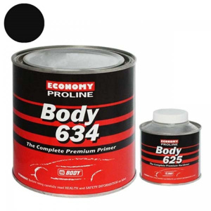 634Грунт BODY PROLINE чер.(0.8л) 4:1 2K + отв. 625