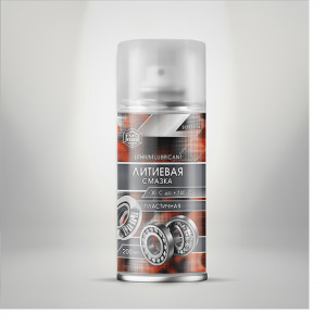 Литиевая смазка (Литол) (аэрозоль) 200мл AGAT AVTO