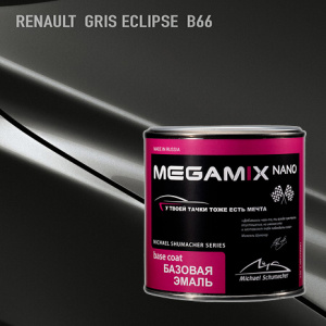 B66 MEGA MIX RENAULT Gris Eclipse металлик (850 мл)