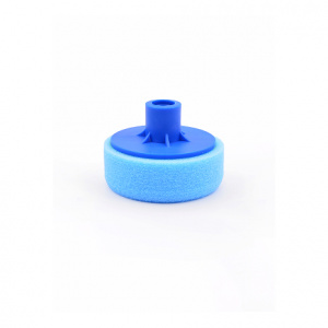 СИНИЙ-Мягкий SMOOLAD Полир. круг НА ВИНТЕ М14 PROFESSIONAL Н-30mm/D-80mm (Малыш)