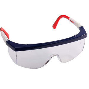 Очки STAYER защитные с регулируемыми по длине и углу наклона дужками, поликарбонатные прозрачные лин