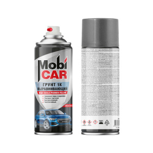 MobiCAR Грунт выравнивающий 1К серый СПРЕЙ 520мл