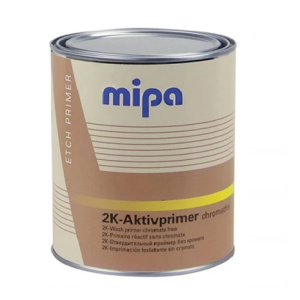 MIPA, 2K WP - Aktivprimer Грунт кислотоотверждаемый 1л. 1:1  Желто-зеленый+ 2шт Отв WPZ - 0,5л -   
