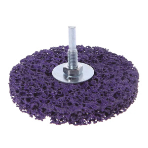 Зачистной круг 125мм под дрель (фиолетовый)