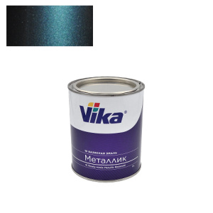 VIKA Эмаль базовая сине-зеленая 8060 металлик (0.9кг)