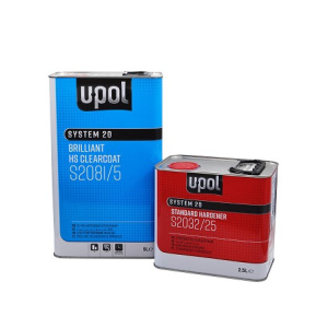 U-POL Комплект Лак HS  5,0 л.+отв. 2.5 л.