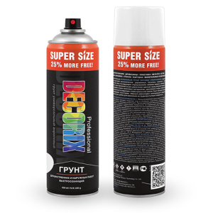 DECORIX Грунт PROFESSIONAL СПРЕЙ (650мл) (белый)