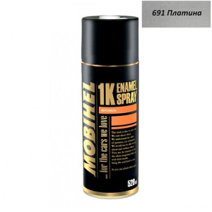 691 Mobihel платина металлик СПРЕЙ (520мл)