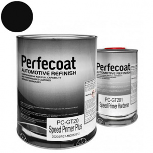 PC-GT20 Грунт 2K (W to W) Speed Primer Plus + Отвердитель PC-GT201 (1л + 0,33л) Черный