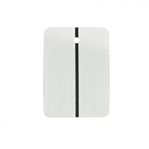 ZIP LAB Белые металлические тест-пластины, 100шт/уп (ЦЕНА ЗА ШТ)