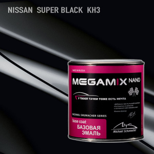 KH3 MEGA MIX Nissan Super Black металлик (850 мл)