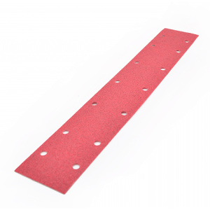 320Р SMOOLAD Абразив на пластиковой основе, 14 отверстий (красный) 70*420мм
