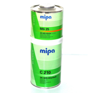 MIPA Лак 2K-MS-Klarlack C210 + отвердитель MS25 (1 + 0,5 л)